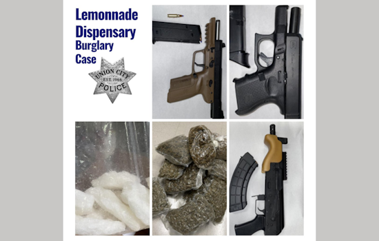 Union City Police Seize Weapons and Drugs in Raid on Suspected Dispensary Burglars