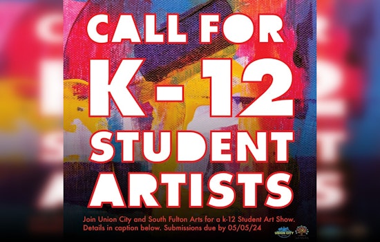 Union City Teams Up with South Fulton Arts for K-12 Student Art Show: "The Creative Exchange"