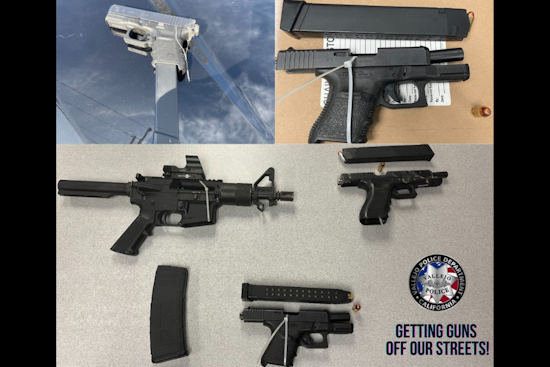 Vallejo Police Net Illegal Firearms and Suspects After High-Stakes Operation with CHP Air Support