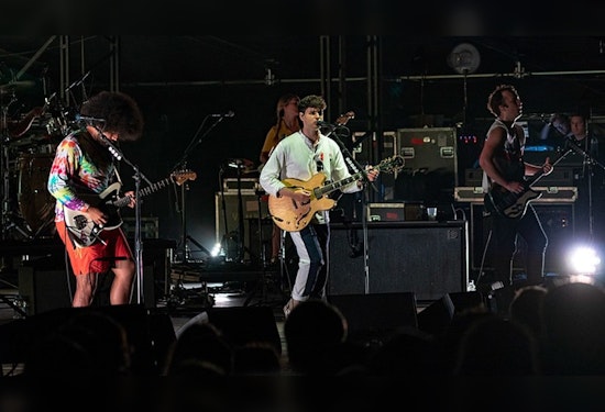 Vampire Weekend Charms Austin with An Eclipse-Backing Tour Opener at Moody Amphitheater