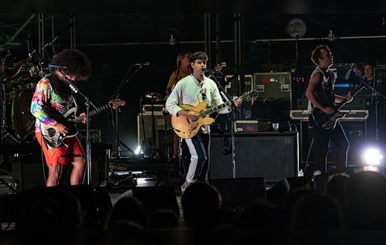 Vampire Weekend Charms Austin with An Eclipse-Backing Tour Opener at Moody Amphitheater