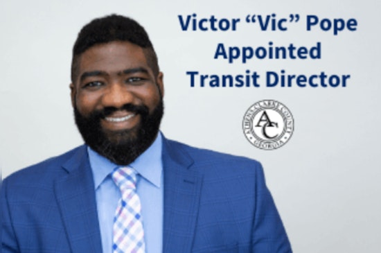 Vic Pope Promoted to Lead Athens-Clarke County Transit Department After Years of Service