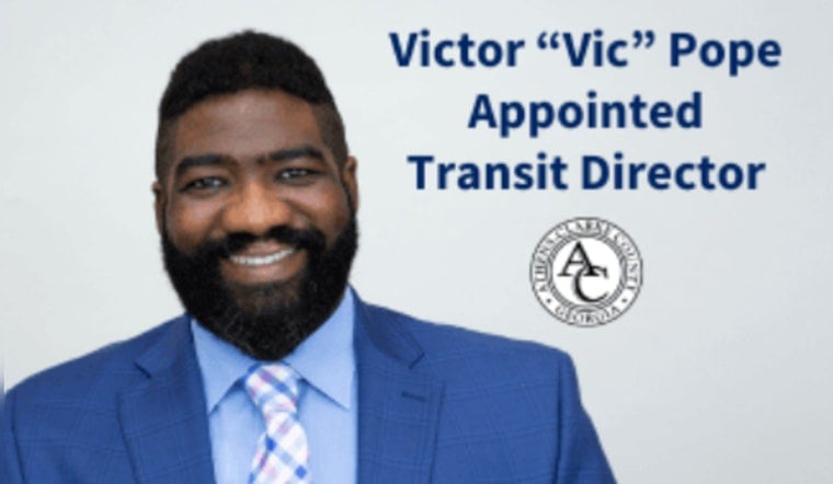 Vic Pope Promoted to Lead Athens-Clarke County Transit Department After Years of Service