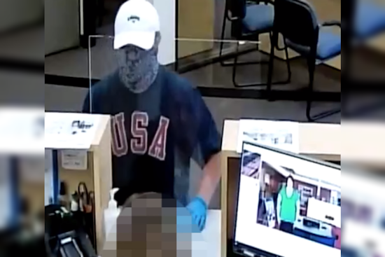 VIDEO: Irvine Police Seek Suspect After Failed Heist at U.S. Bank Yields Only $446