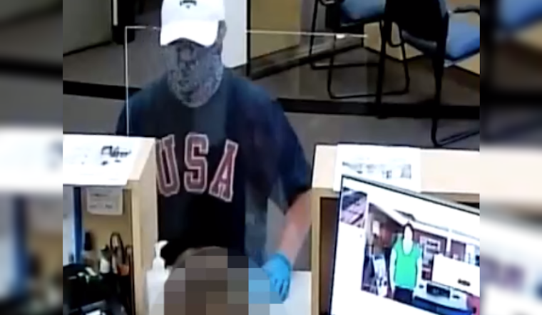 VIDEO: Irvine Police Seek Suspect After Failed Heist at U.S. Bank Yields Only $446