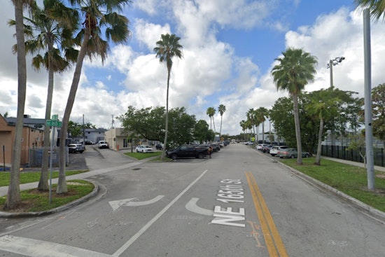 Walmart Delivery Passenger Caught On Camera Relieving Herself in North Miami Beach Driveway