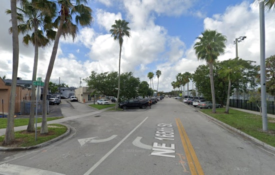 Walmart Delivery Passenger Caught On Camera Relieving Herself in North Miami Beach Driveway