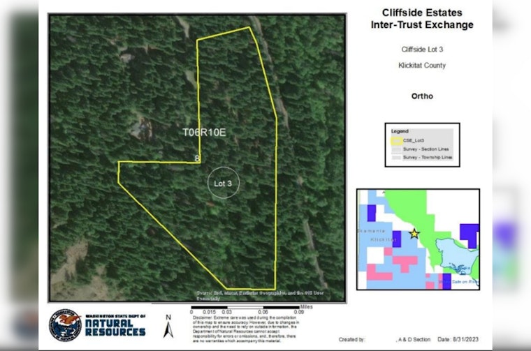 Washington DNR Hosts Public Auction for 10-Acre Klickitat County Property on April 11