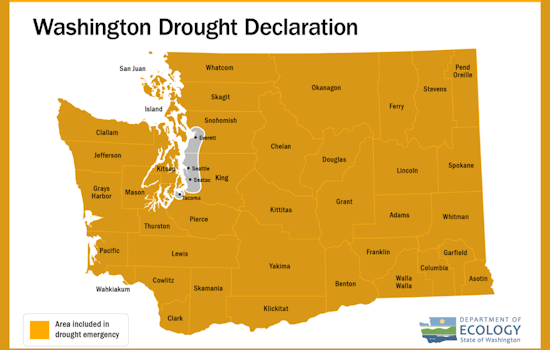 Washington State Declares Drought Emergency as Climate Change Threatens Water Supply