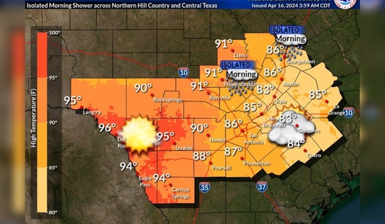 Wet End to the Week, Austin Braces for Rain and Possible Storms as Cold Front Approaches