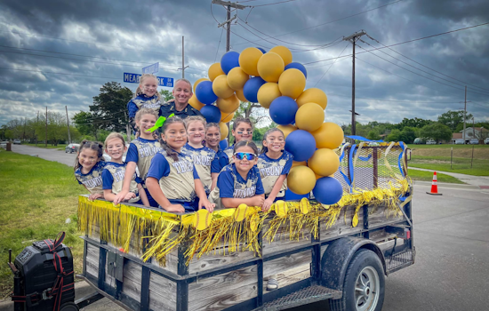 White Settlement Celebrates Youth Sports with Mayor's Ceremonial Pitch at Opening Day Parade