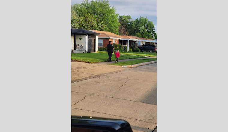 White Settlement Officer Hailed as Hero for Reuniting Lost Child with Family