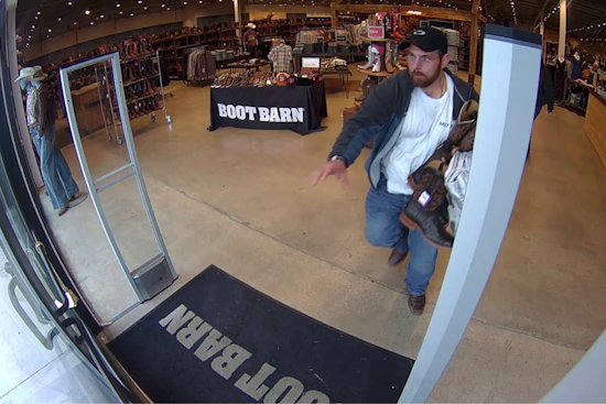 White Settlement Police Issue Warrant for Suspect After Theft at Boot Barn, Tips Lead to Swift Identification