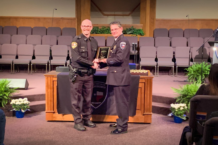 White Settlement Welcomes Hometown Hero Thomas Hale to Police Ranks After Graduation from Academy