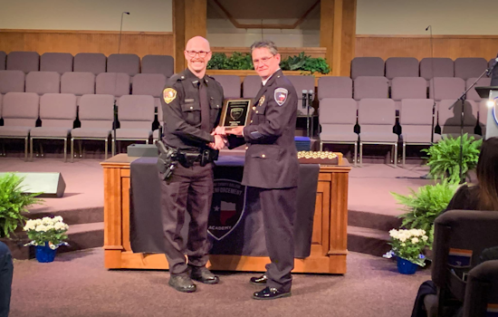 White Settlement Welcomes Hometown Hero Thomas Hale to Police Ranks After Graduation from Academy