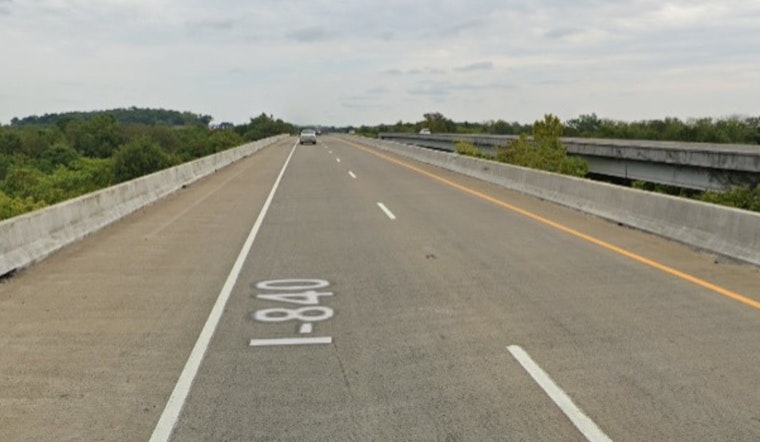 Williamson County Alert: I-840 Eastbound Lane Closure for Bridge Repairs, 3-Month Duration Expected