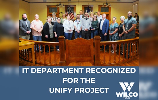 Williamson County IT Services Wins Prestigious TAGITM Excellence Award for Unify Project