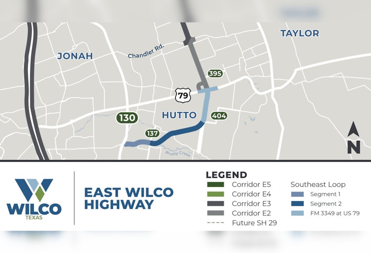 Williamson County Rolls Out $4M Safety Overhaul for East Wilco Highway Near Hutto