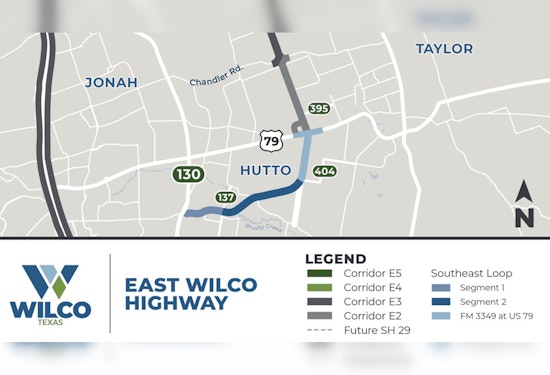 Williamson County Rolls Out $4M Safety Overhaul for East Wilco Highway Near Hutto