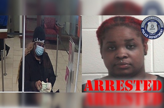 Woman Charged in Henry County Wells Fargo Robbery Allegedly Used Mother's SUV as Getaway Car