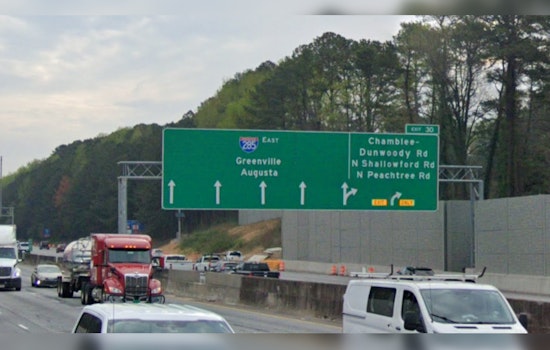 Woman Severely Injured in Collision With Dump Truck on I-285 in Dunwoody