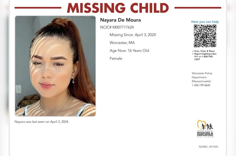 Worcester Community Mobilizes in Search for Missing Teen Nayara De Moura