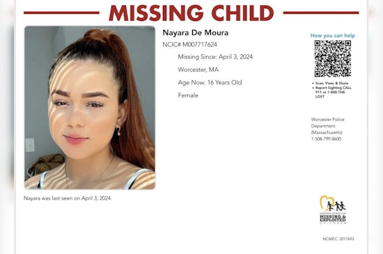 Worcester Community Mobilizes in Search for Missing Teen Nayara De Moura