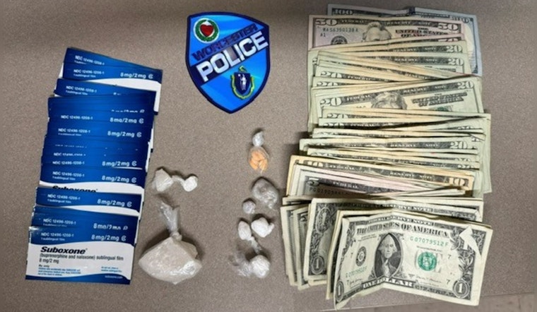 Worcester Police Arrest Man for Drug Trafficking After Sidewalk Motorcycle Incident