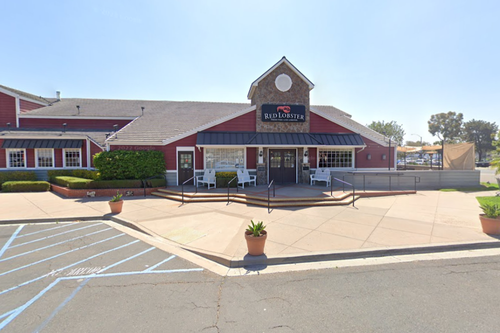 San Diego Red Lobster on Mira Mesa Blvd Among Nationwide Closures as Liquidation Auction Begins