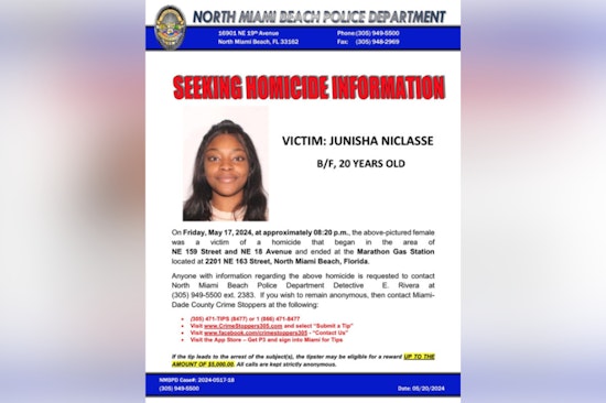 20-Year-Old Woman Fatally Shot, Another Injured in North Miami Beach Shooting