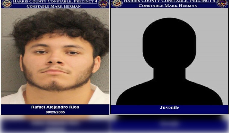 Harris County Deputies Arrest Two Suspects, Including Teen, in Connection with Violent Crime Spree