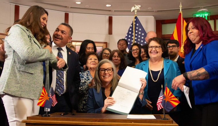 Abortion Avenger: Governor Hobbs Slashes 1864 Ban, Wings Freedom for Arizona Women