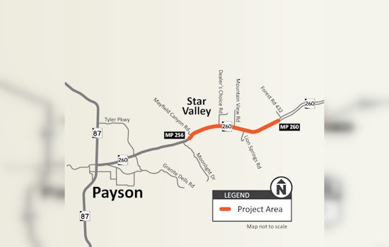 ADOT Invites Payson Residents to Discuss State Route 260 Lion Springs Improvement Project