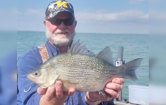 Adrian Angler Hooks Michigan State-Record White Perch in Lake St. Clair