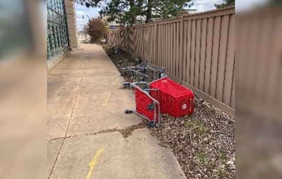 Apple Valley Calls on Citizens to Report Stray Shopping Carts Clogging Streets and Sidewalks