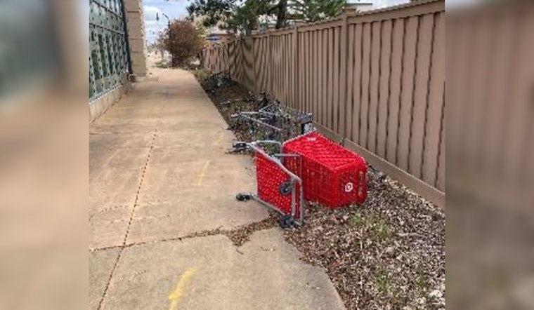 Apple Valley Calls on Citizens to Report Stray Shopping Carts Clogging Streets and Sidewalks