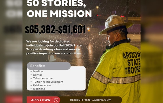 Arizona DPS Launches 50 Stories, One Mission Campaign to Recruit Diverse State Troopers for 2024