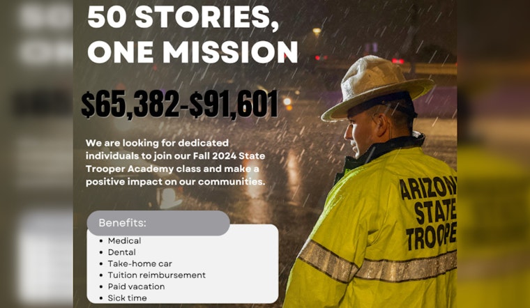 Arizona DPS Launches 50 Stories, One Mission Campaign to Recruit Diverse State Troopers for 2024