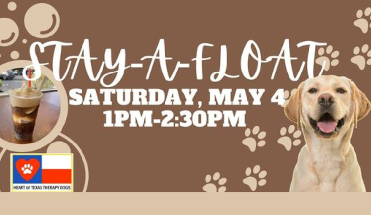 Arlington Locals Savor Sweet Relief with Therapy Dogs and $1 Root Beer Floats Event