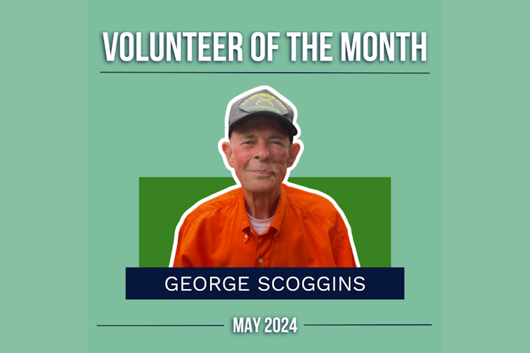 Arlington Parks and Recreation Department Honors George Scoggins as Volunteer of the Month for Community Service