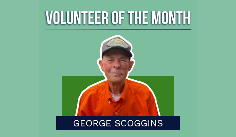 Arlington Parks and Recreation Department Honors George Scoggins as Volunteer of the Month for Community Service