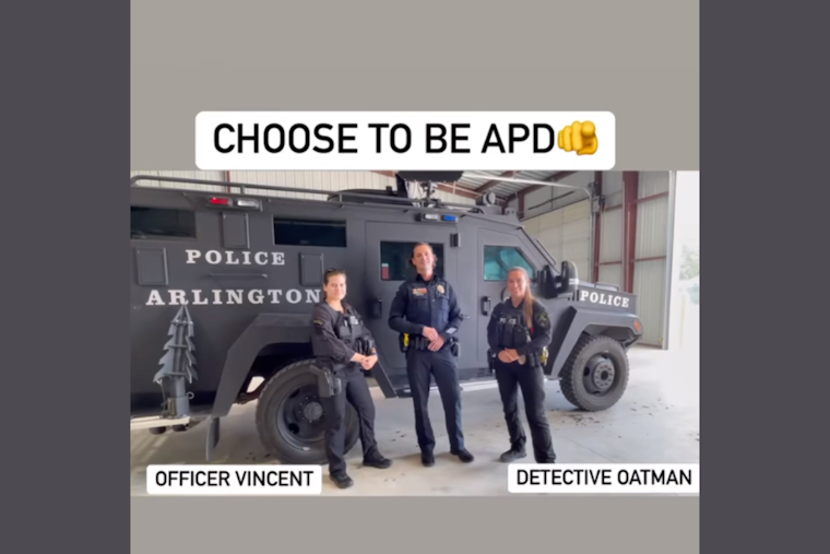 VIDEO: Arlington Police Celebrate Female Trailblazers in SWAT and Ballistics Analysis
