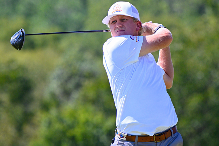 Arlington's Caleb Hicks Swings to Success at Korn Ferry Tour's Veritex Bank Championship