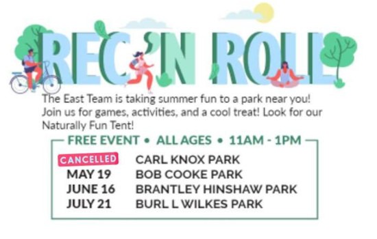 Arlington's Inaugural Rec 'N Roll Event Postponed Due to Stormy Forecast