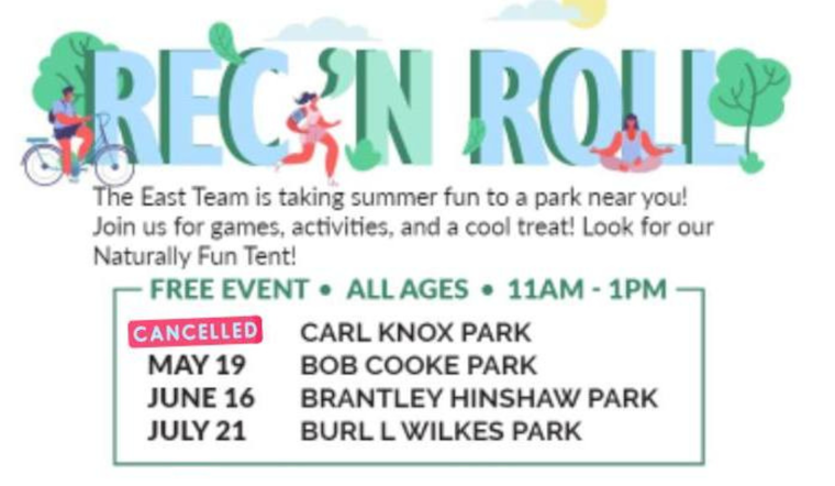 Arlington's Inaugural Rec 'N Roll Event Postponed Due to Stormy