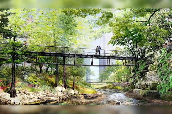 Austin Unveils New Pedestrian Bridge as Part of Downtown Greenway Project