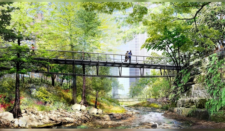 Austin Unveils New Pedestrian Bridge as Part of Downtown Greenway Project