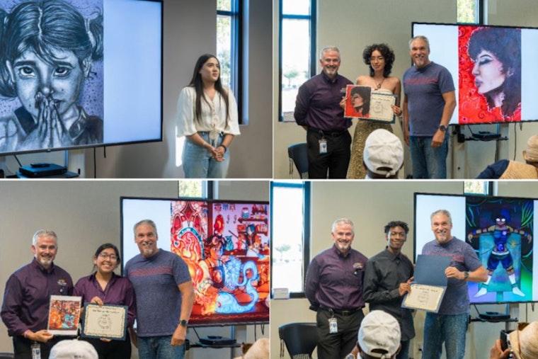 Avondale's Nayel Garcia Wins Top Honors at Annual High School Scholarship Art Contest