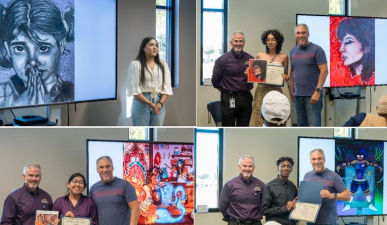 Avondale's Nayel Garcia Wins Top Honors at Annual High School Scholarship Art Contest