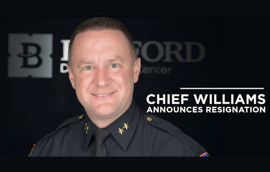 Bedford Police Chief Jeff Williams to Join Roanoke Department, Deputy Chief to Serve as Interim Leader